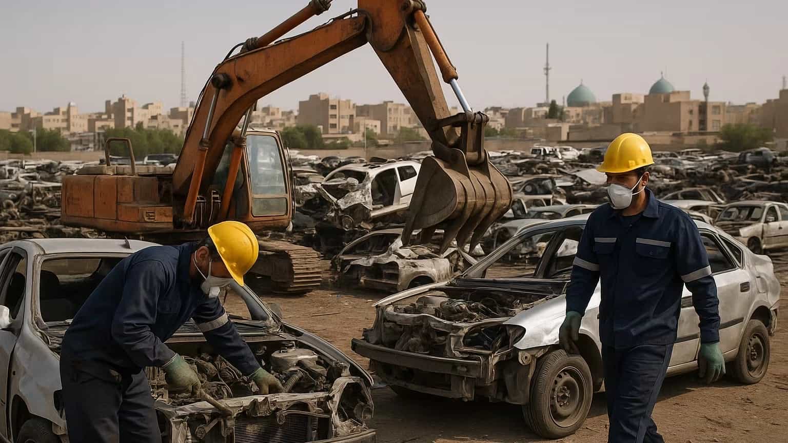 خدمات تخصصی اسقاط خودرو در قم